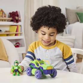 Marvel: Iron Man & His Awesome Friends: 2-In-1 Mech Suit & Vehicle