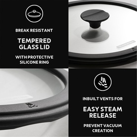 Pre-Seasoned Cast Iron Casserole 24cm