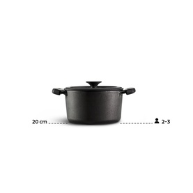 Pre-Seasoned Cast Iron Casserole 20cm