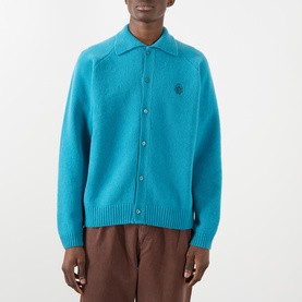 Mars Logo Knit Cardigan