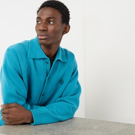 Mars Logo Knit Cardigan
