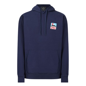 Sunset On Fuji Logo Drawstring Hoodie