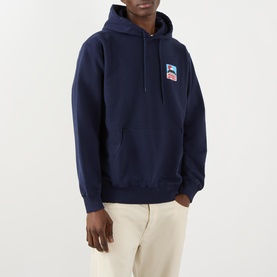 Sunset On Fuji Logo Drawstring Hoodie