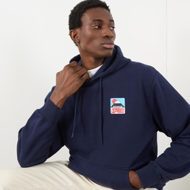 Sunset On Fuji Logo Drawstring Hoodie