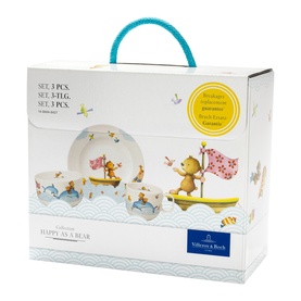 Happy as a Bear Three-Piece Set