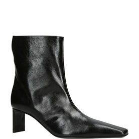 Ona 55 Leather Heeled Boots
