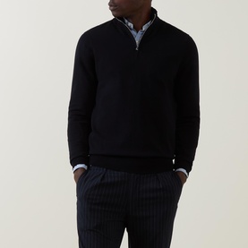 Lux Half-Zip Sweater