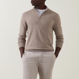 Lux Half-Zip Sweater
