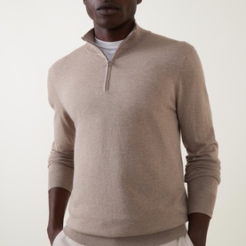 Lux Half-Zip Sweater