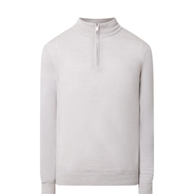Merino Half-Zip Knit Sweater