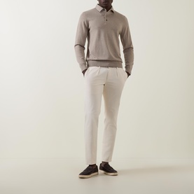 Lux Long-Sleeved Polo Shirt