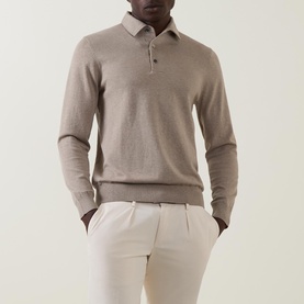 Lux Long-Sleeved Polo Shirt