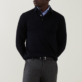 Lux Long-Sleeved Polo Shirt