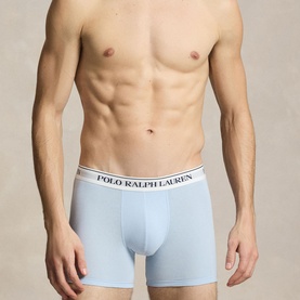 Three-Pack Logo Boxer Briefs