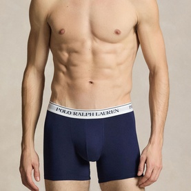 Three-Pack Logo Boxer Briefs
