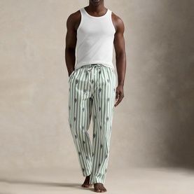 Polo Bear Striped Pyjama Bottoms