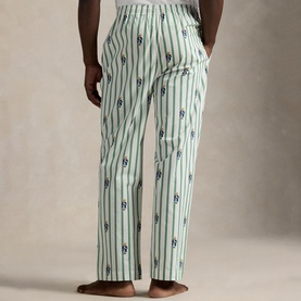 Polo Bear Striped Pyjama Bottoms