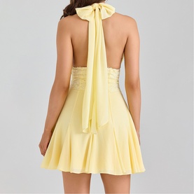 Ailani Halterneck Mini Dress