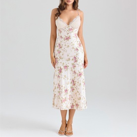 Felicity Satin Bias Cut Dress