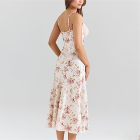 Felicity Satin Bias Cut Dress