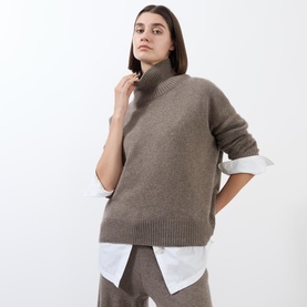 Heidi Turtleneck Cashmere Sweater
