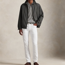 Polo Player Logo Twill Bi-Swing Jacket