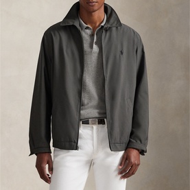 Polo Player Logo Twill Bi-Swing Jacket