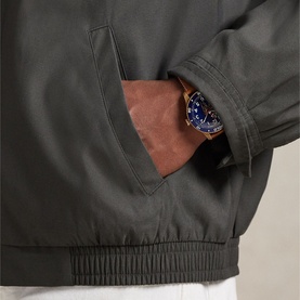 Polo Player Logo Twill Bi-Swing Jacket