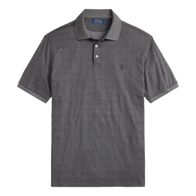 Polo Player Logo Check Polo Shirt