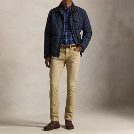 Checked Pony Logo Oxford Shirt