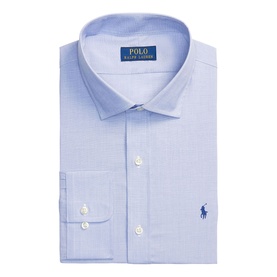 Custom Fit Pony Logo Poplin Shirt