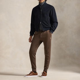 Polo Pony Double-Knit Jogger Pants