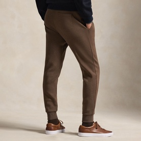 Polo Pony Double-Knit Jogger Pants