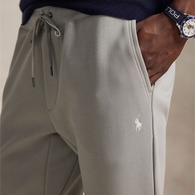 Polo Player Logo Double-Knit Sweatpants
