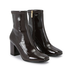 Strut Heeled Ankle Boots