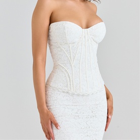 Solaine Lace Corset Dress