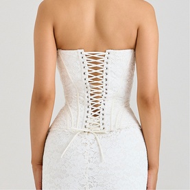 Solaine Lace Corset Dress