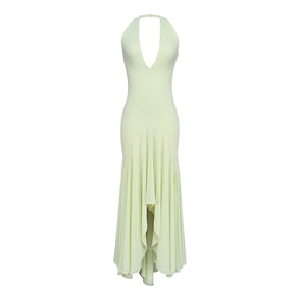 Tamara Draped Asymmetrical Dress