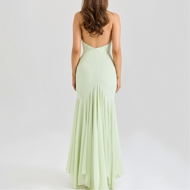 Tamara Draped Asymmetrical Dress