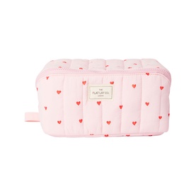 Marshmallow Flat Lay Makeup Box Bag