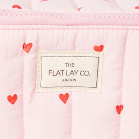 Marshmallow Flat Lay Makeup Box Bag
