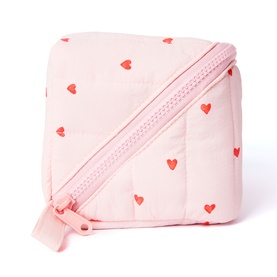 Marshmallow Flat Lay Makeup Box Bag