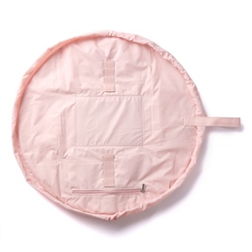 Parachute Drawstring Flat Lay Makeup Bag