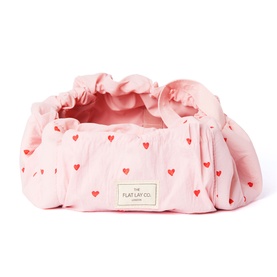 Parachute Drawstring Flat Lay Makeup Bag