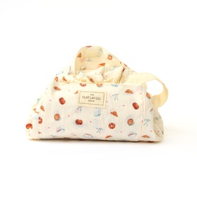 Parachute Drawstring Flat Lay Makeup Bag - Patisserie
