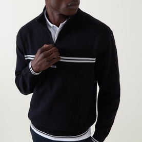 K Zone Half Zip Sweater