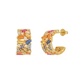Regalia Hoop Earrings