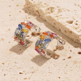 Regalia Hoop Earrings