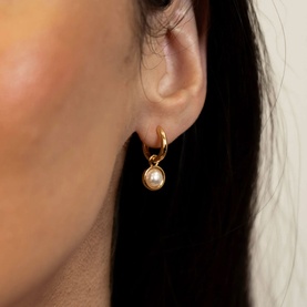 Lilia Pearl Drop Earrings