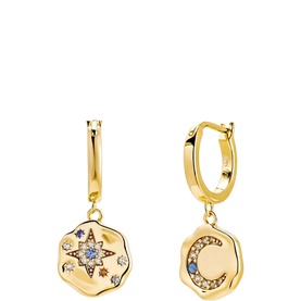 My Sun, Moon & Stars Drop Earrings